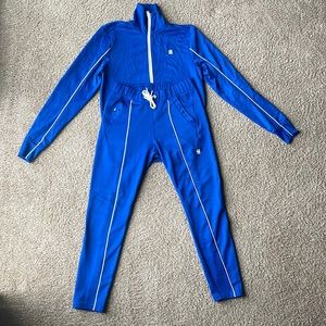 Mens G Star Raw slim fit royal blue sweatsuit